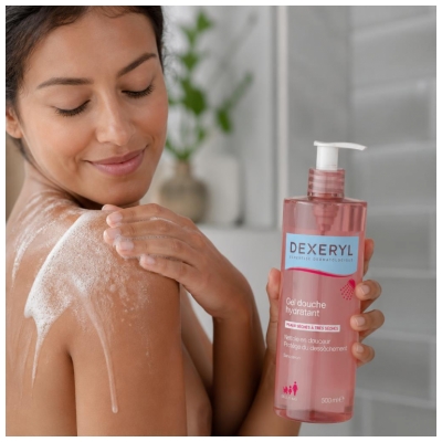 Dexeryl Gel Douche Hydratant pour les Peaux Sèches à Très Sèches 500 ml