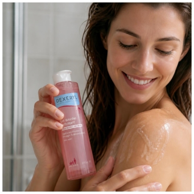 Dexeryl Gel Douche Hydratant pour les Peaux Sèches à Très Sèches 200 ml