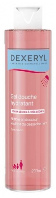 Dexeryl Gel Douche Hydratant pour les Peaux Sèches à Très Sèches 200 ml