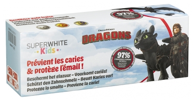 Superwhite Dentifrice Kids Universal Gabby 50 ml - Modèle : Dragons