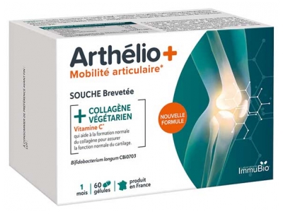 Laboratoire Immubio Arthélio+ Mobilité Articulaire 60 Gélules