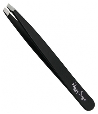 Peggy Sage Pince à Épiler Mors Biais 9,5 cm - Couleur : Noire