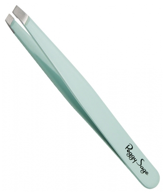 Peggy Sage Pince à Épiler Mors Biais 9,5 cm - Couleur : Verte