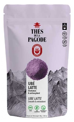 Thés de la Pagode Ubé Latte Onctueux & Antioxydant 80 g