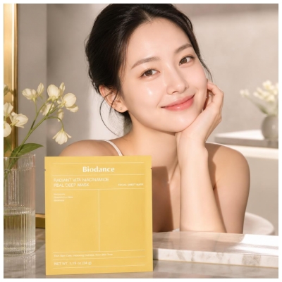 Biodance Radiant Vita Niacinamide Real Depp Masque Visage 34 g