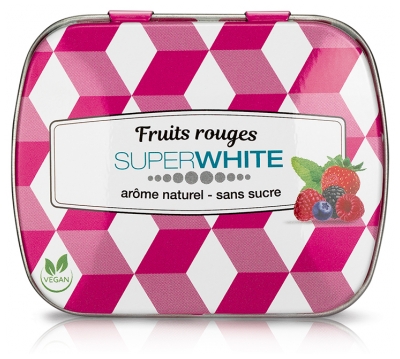 Superwhite Fruits Rouges Pastilles 50 Unités