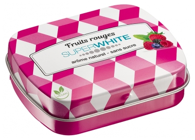 Superwhite Fruits Rouges Pastilles 50 Unités