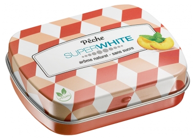 Superwhite Pêche Pastilles 50 Unités
