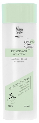 Peggy Sage Dissolvant sans Acétone aux Huiles de Soja et de Kukui 125 ml