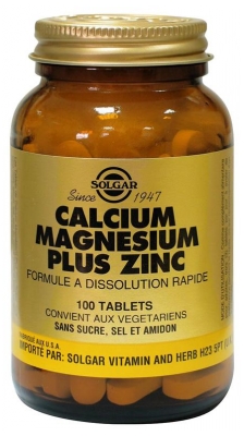 Complément alimentaire Calcium Magnésium Zinc - 90 Gélules