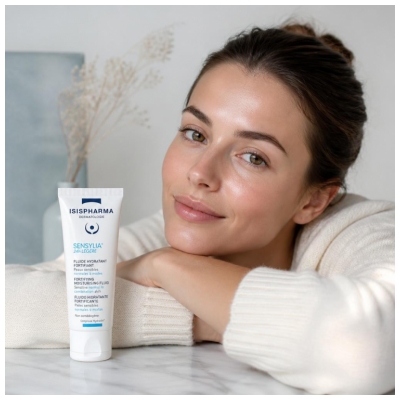 Isispharma Sensylia 24H Légère Fluide Hydratant Fortifiant Peaux Sensibles 40 ml