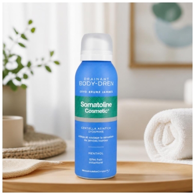 Somatoline Cosmetic Drainant Body-Dren Jambes Cryo-Brume 100 ml