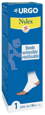 Bande Extensible Réutilisable Urgo Nylex 4 m x 10 cm