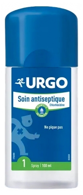 Urgo Soin Antiseptique Chlorhexidine Spray Dès 3 ans 100 ml