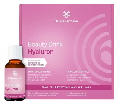 Dr Niedermaier Beauty Drink Hyaluron Fioles 20 x 20 ml