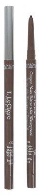 T.Leclerc Mine Caractère Crayon Yeux Waterproof Rétractable 0,35 g - Teinte : 03 Marron Glacé