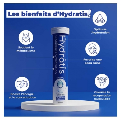 Hydratis Solution d'Hydratation 20 Comprimés - Arôme : Fruits des Bois