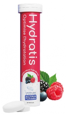 Hydratis Solution d'Hydratation 20 Comprimés - Arôme : Fruits des Bois