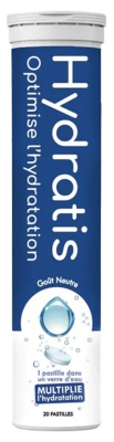 Hydratis Solution d'Hydratation 20 Comprimés - Arôme : Neutre