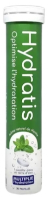 Hydratis Solution d'Hydratation 20 Comprimés - Arôme : Menthe