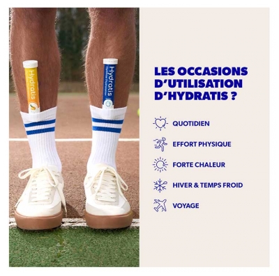 Hydratis Solution d'Hydratation 20 Comprimés - Arôme : Kiwi