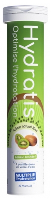 Hydratis Solution d'Hydratation 20 Comprimés - Arôme : Kiwi