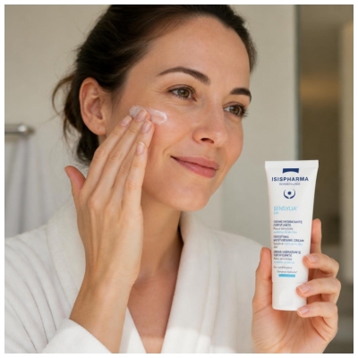 Isispharma Sensylia 24H Crème Hydratante Fortifiante Peaux Sensibles 40 ml