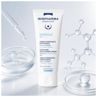 Isispharma Sensylia 24H Crème Hydratante Fortifiante Peaux Sensibles 40 ml