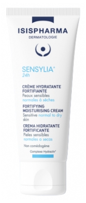 Isispharma Sensylia 24H Crème Hydratante Fortifiante Peaux Sensibles 40 ml