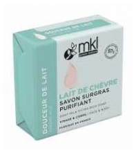 MKL Green Nature Lait de Chèvre Savon Surgras Purifiant Visage et Corps 100 g