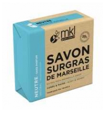 MKL Green Nature Neutre Savon Surgras de Marseille Corps et Mains 100 g