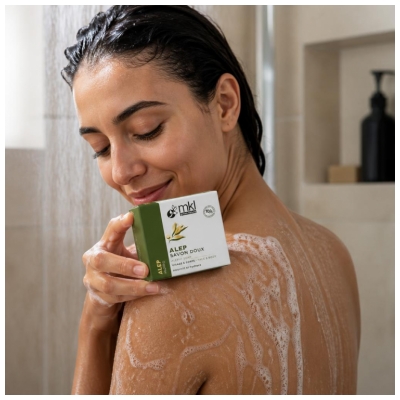 MKL Green Nature Alep Savon Doux Visage et Corps 100 g