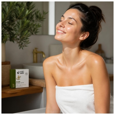 MKL Green Nature Alep Savon Doux Visage et Corps 100 g