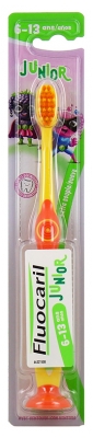 Oral-B Oral-B Fluocaril Junior Enfants de 7 à 12 Ans Brosse à Dents Par - Couleur : Jaune