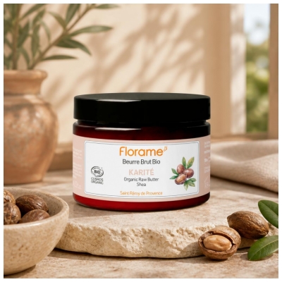 Florame Karité Beurre Brut Corps et Cheveux Bio 125 ml