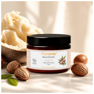 Florame Karité Beurre Brut Corps et Cheveux Bio 125 ml