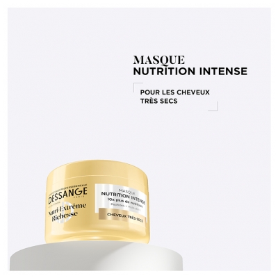 Dessange Nutri-Extrême Richesse Masque Nutrition Intense Cheveux Très Secs 280 ml