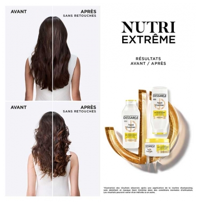 Dessange Nutri-Extrême Masque Anti Dessèchement Cheveux Secs 280 ml
