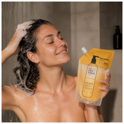 Lazartigue Extra-Gentle Shampoing Extra-Doux Usage Fréquent Recharge 500 ml
