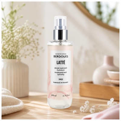 Berdoues Brume Parfumée Hydratante Latté Toutes Peaux 200 ml