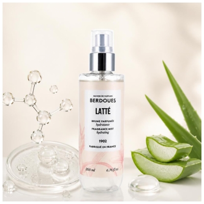 Berdoues Brume Parfumée Hydratante Latté Toutes Peaux 200 ml