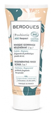 Berdoues Probiotic Masque Gommage Régénérant 75 ml