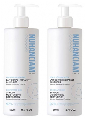 Lait Hydratant Corps Peaux Déshydratées Lot de 2 x 500 ml