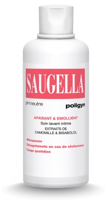 Saugella Poligyn 50+ Lavant Quotidien Hygiène Intime 3en1 Lot de 2 x 500 ml