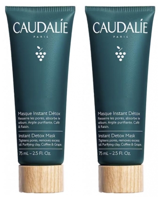 Masque Purifiant Bio pour le Visage Lot de 2 x 75 ml