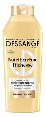 Dessange Nutri-Extrême Richesse Shampoing Nutrition Intense Cheveux Très Secs 280 ml