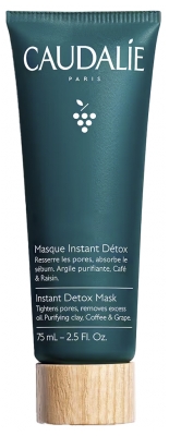 Caudalie Masque Instant Détox Argile Rose 75 ml