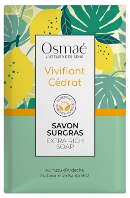 Osmaé Hygiène Savon Vivifiant Cédrat 200 g