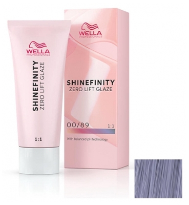 Wella Shinefinity Zero Lift Glaze Coloration 60 ml - Coloration : 00/89 Perlé Fumé