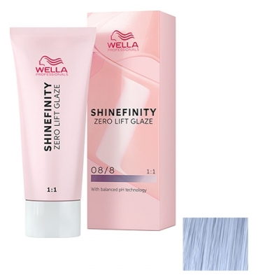 Wella Shinefinity Zero Lift Glaze Coloration 60 ml - Coloration : 08/8 Blond Clair Perlé